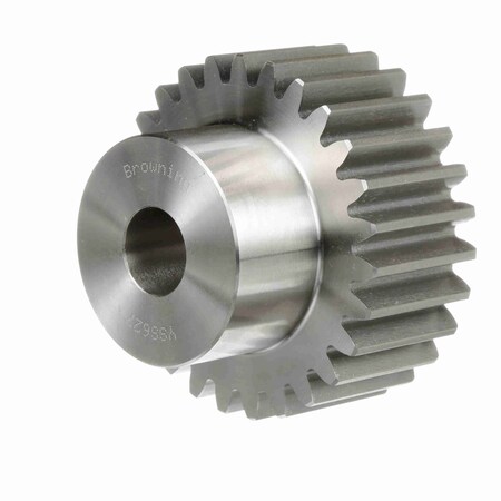 Browning Steel Minimum Plain Bore Spur Gear - 20 Pa 6 Dp, YSS627 YSS627